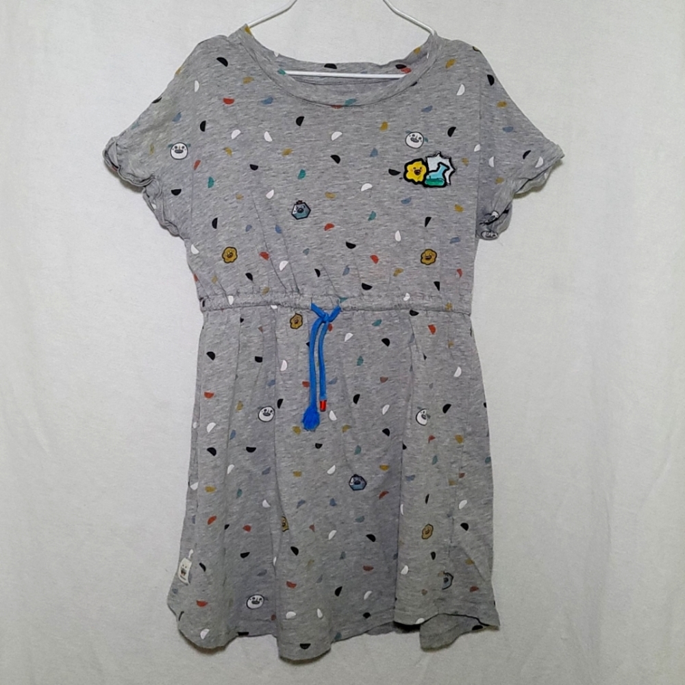 Toca Boca Girls Dress, Grey size M 7-8